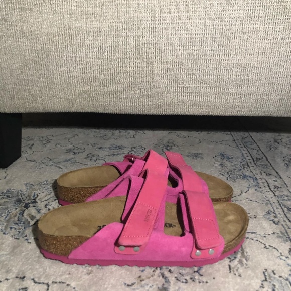 BIRKENSTOCK Limited Edition Uji Sandals Fuchsia Tulip - Picture 5 of 10